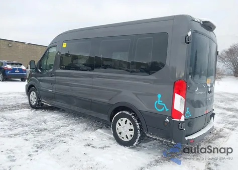 2020 Ford Transit-350 Passenger Van Xl from USA, damaged, VIN 1FDAX2C87LKA63985